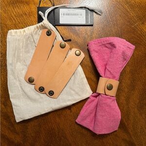 Jenni Kayne Leather Napkin Rings